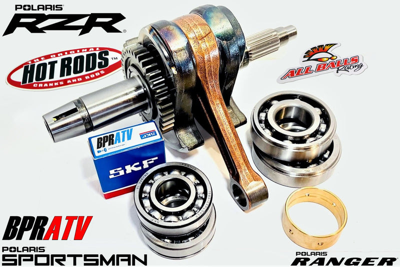 17+ Polaris ACE Ranger RZR Sportsman 570 Hot Rods Crankshaft & Main Bearings Kit