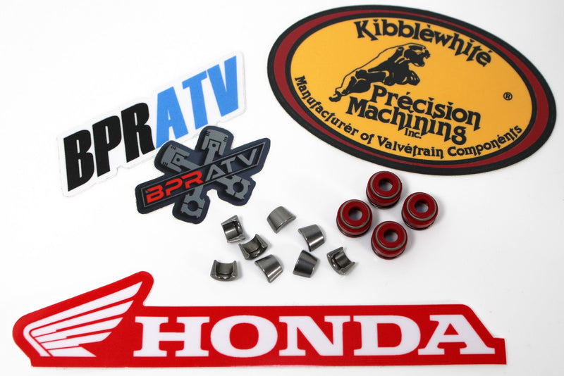 TRX400EX 400X XR400 Honda Valve Keepers Cotters Kit Kibblewhite Viton Stem Seals