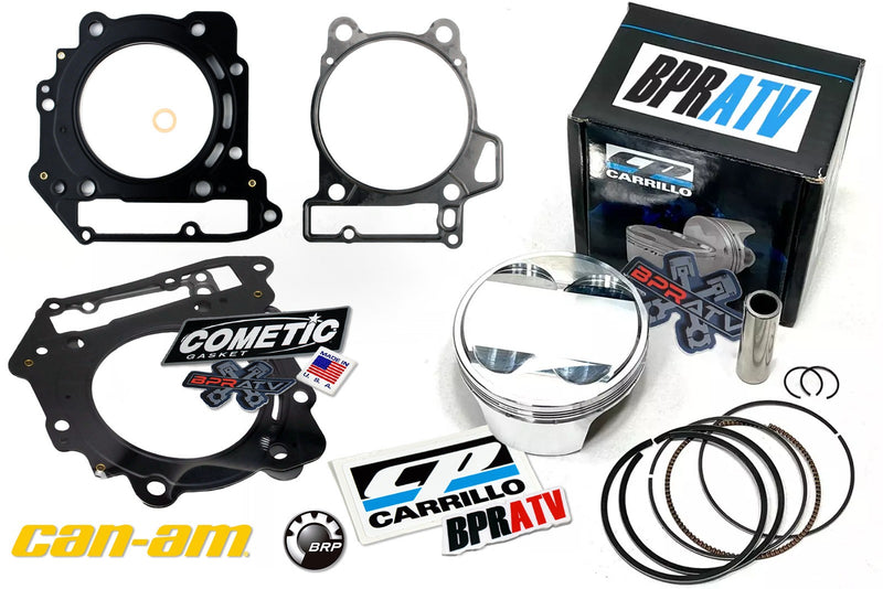Can-Am DS450 DS 450 97mm CP Carrillo Piston 13:1 Cometic MLS Top Gaskets USA NEW
