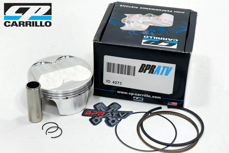 CP Carrillo M2044C CRF150R 13:1 Forged Piston Kit 66mm Std OEM Bore Flat Valves