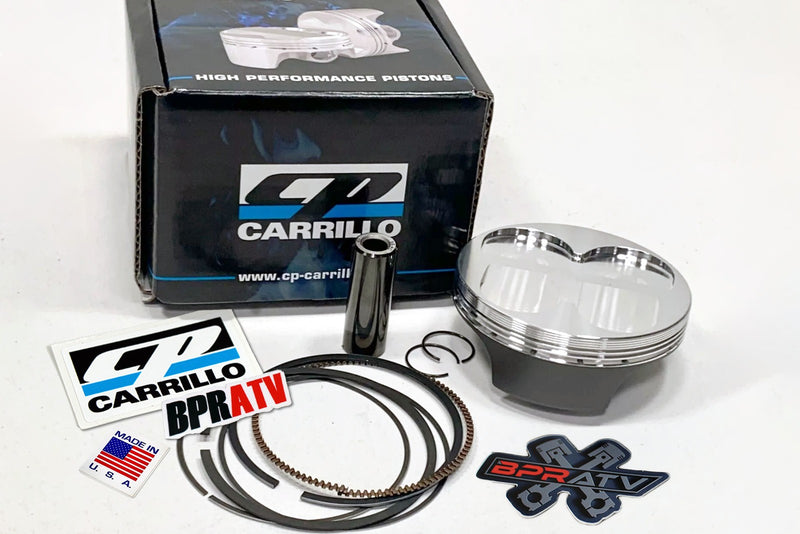 CRF150R Flat Face Valves CP Carrillo 13:1 66mm Stock Bore 149cc Pump Piston Kit