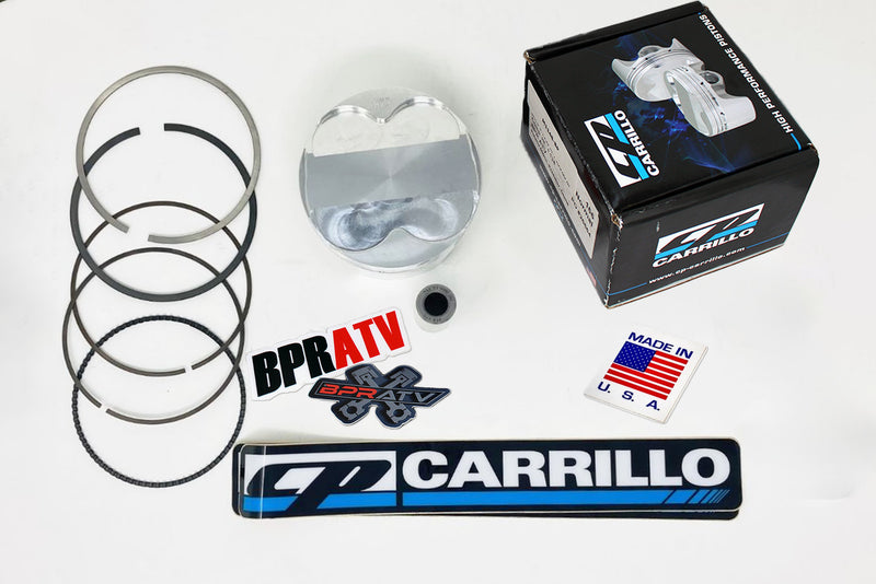 06+ TRX450R TRX 450R 99mm Big Bore 480 12.5 3-Ring CP Piston Top End Rebuild Kit