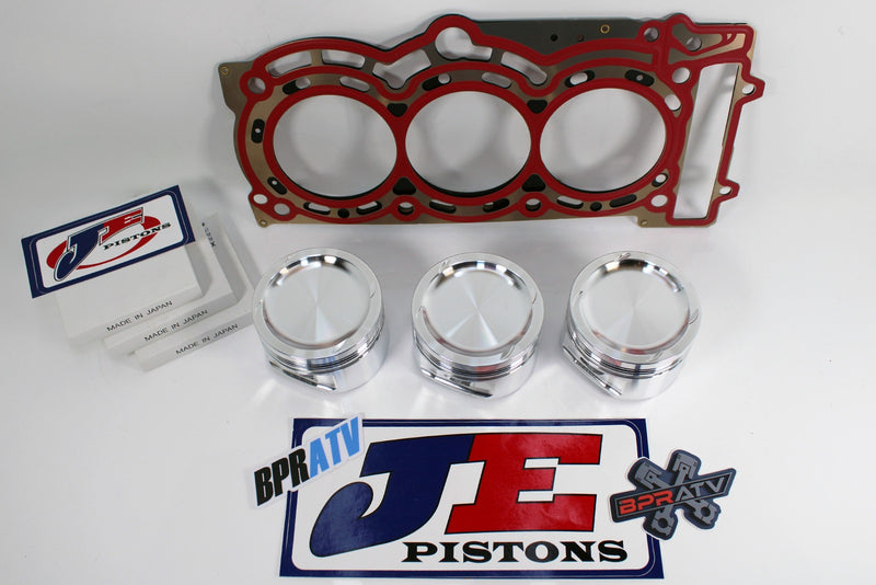 Can-Am Maverick X-3 X3 Turbo JE Piston Kit 9.5:1 MLS Head Gasket OEM Replacement