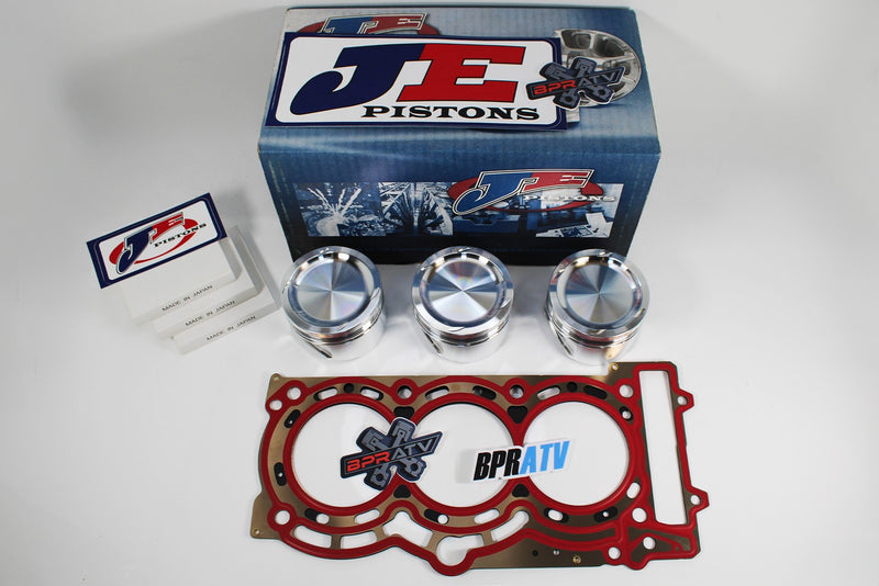 Can-Am Maverick X-3 X3 Turbo JE Piston Kit 9.5:1 MLS Head Gasket OEM Replacement