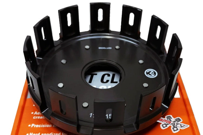 TRX 450R TRX450ER Moose Offroad Heavy Duty CNC Billet Clutch Basket + Clutch Kit