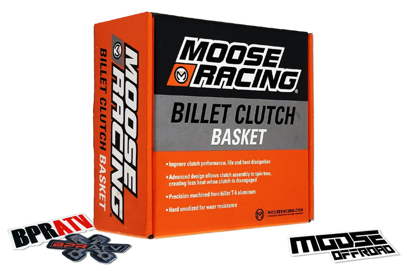 TRX 450R TRX450ER Moose Offroad Heavy Duty CNC Billet Clutch Basket + Clutch Kit
