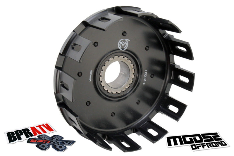 Honda TRX450R 450ER Moose Billet Clutch Basket Fibers Steels Springs +Clutch Kit