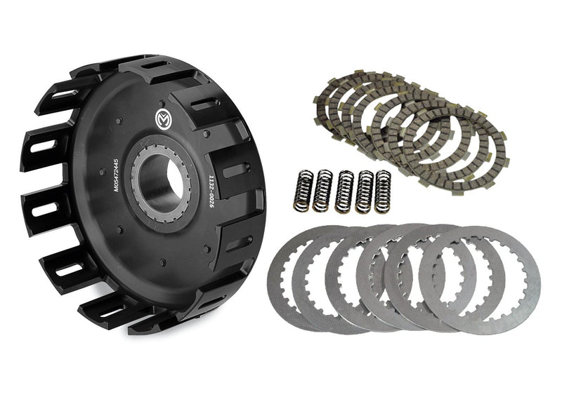 Honda TRX450R 450ER Moose Billet Clutch Basket Fibers Steels Springs +Clutch Kit