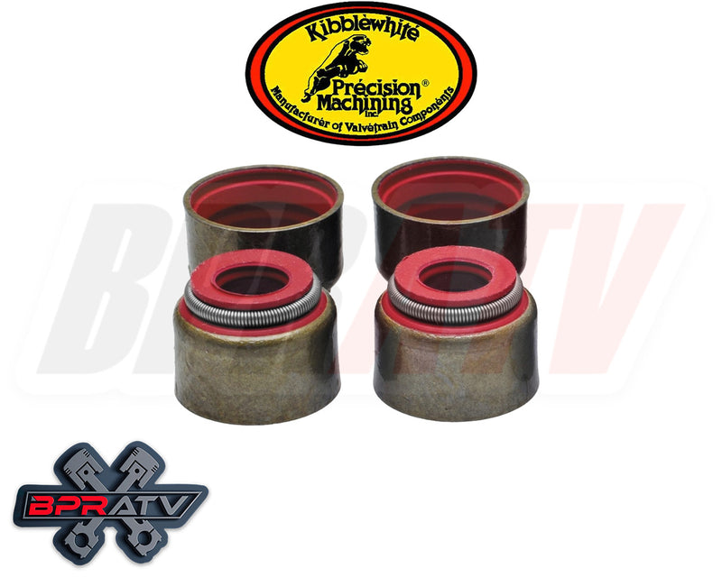 KTM 250 350 450 500 SX-F XC-F EXC-F XCF-W RED Viton Valve Stem Seals Kibblewhite
