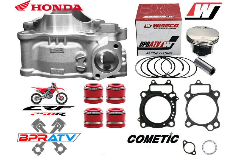 CRF250R CRF 250R 2004-2009 Cylinder Wiseco Piston Crank Gasket Full Rebuild Kit!