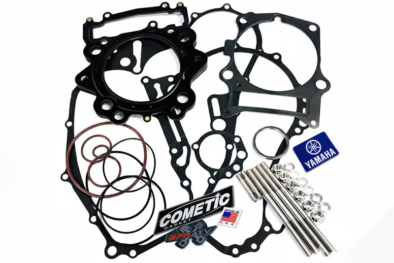 Yamaha Raptor 700 Titanium Head Studs Bolt Kit Cometic MLS Stock Bore Gasket Set
