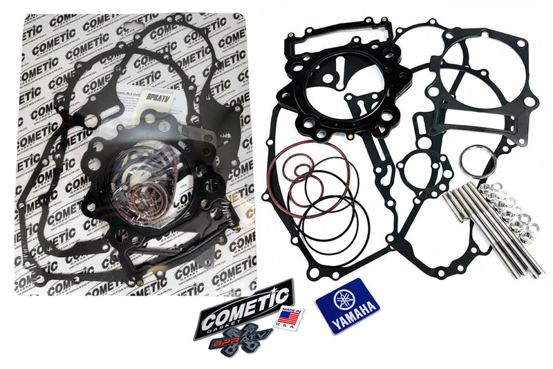 Yamaha Raptor 700 Titanium Head Studs Bolt Kit Cometic MLS Stock Bore Gasket Set