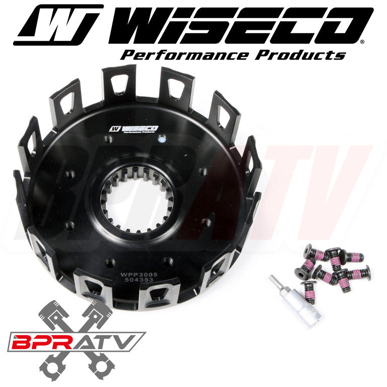 00-07 Honda CR125 CR 125 Wiseco CNC Billet Clutch Basket Inner Hub Fiber Springs
