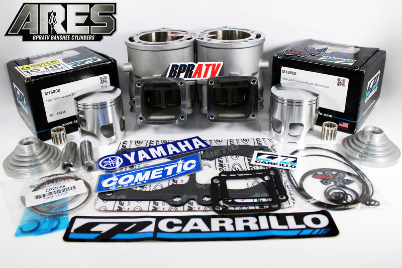 BPRATV Banshee ARES 68mm Cylinders CP Top End Rebuild Kit 421cc Athena CUB Style
