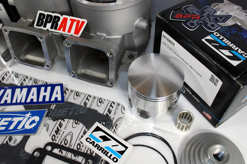 Banshee ARES 68mm Ported Cylinders CP Pistons Athena Style Top End Kit By BPRATV