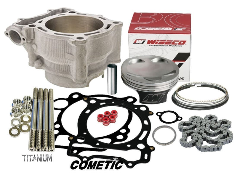 01-13 YZ250F Top End Rebuild Kit 77mm Stock Bore Replacement Cylinder Piston Kit
