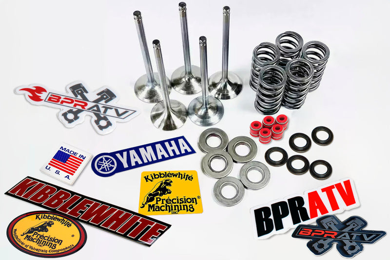 Kibblewhite +1mm Valves Spring Kit Yamaha YFZ450R OEM Ported Head Race Built NEW