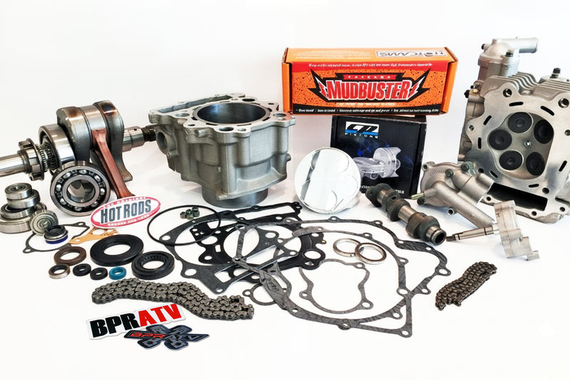 Yamaha Rhino Grizzly 660 Engine Rebuild Kit Hot Rods 4mm Stroker Hot Cams BPRATV