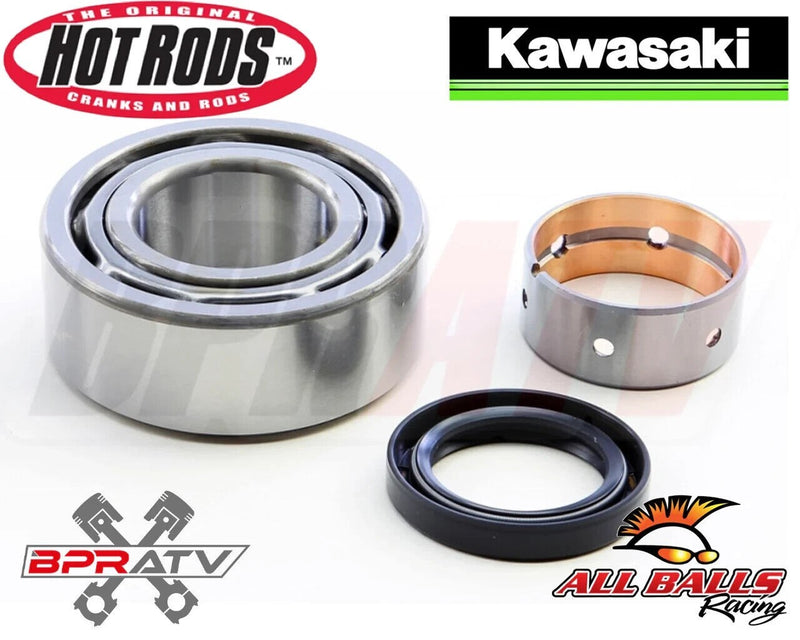 Brute Force 750 12-20 Hot Rods Bottom End Rebuild Kit Crank Bearings Chains NGK!