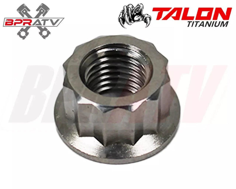 Yamaha YFZ 450 YFZ450R Titanium Lug Nuts For All Wheels Front Rear Nut Set of 16