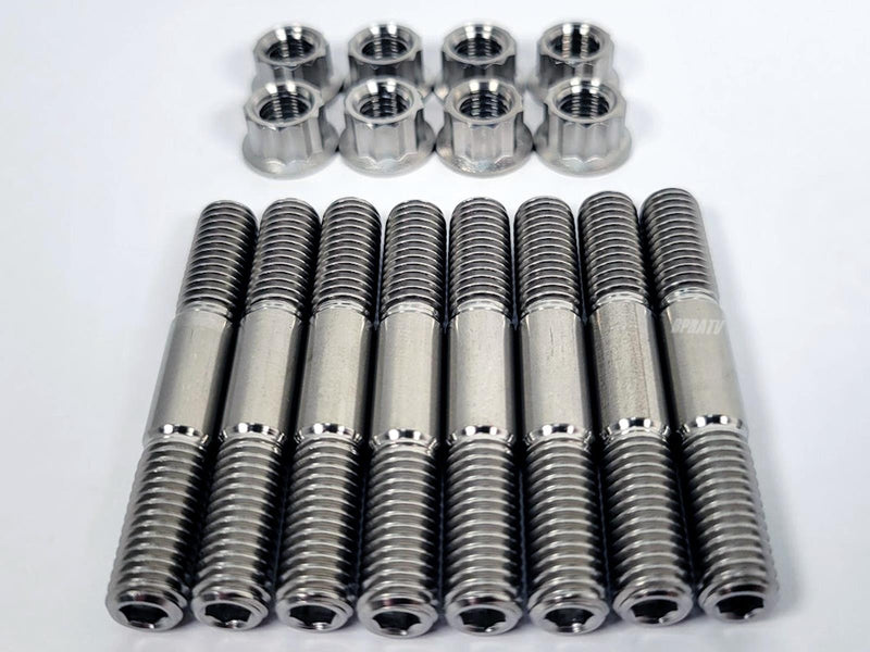 Yamaha Blaster 200 YFS 200 Head Studs Kit TITANIUM Stud Bolt Nut 90116-08394-00