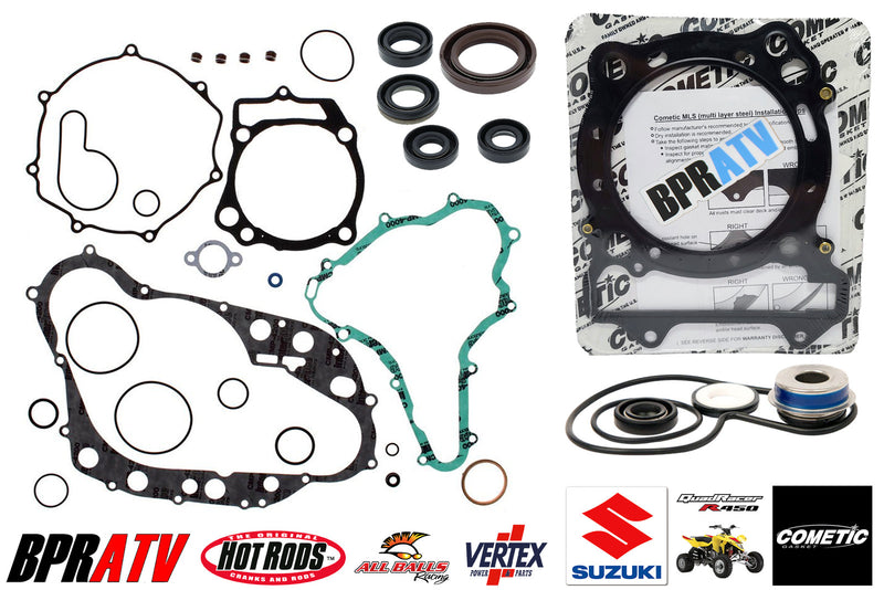 BPRATV Suzuki LTR450 Cometic 100mm TRULY Compete Motor Engine Gasket Kit & Seals