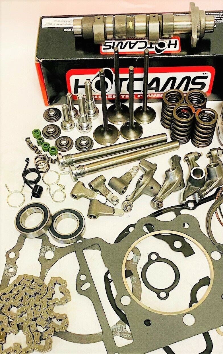 TRX 400X 400EX Stage 2 Hotcam Rocker Arms Valves TRULY COMPLETE Head Rebuild Kit