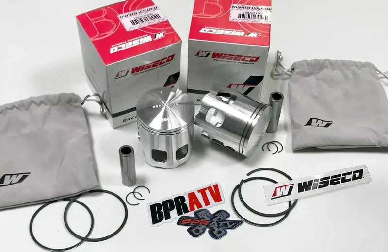 Banshee Wiseco Pistons Piston Set Pair 64mm 64 mil Stock Bore Pro Lite Standard