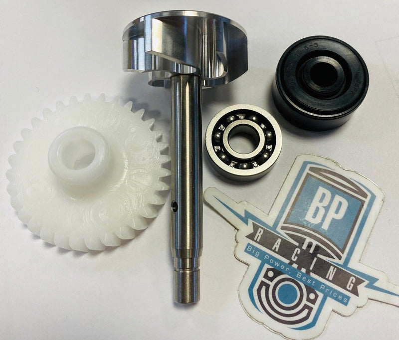 YFZ RZ 350 BPR Billet Water Pump Impeller Gear Bearing Seal Complete Rebuild Kit