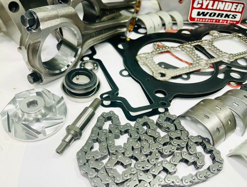 17-19 Ranger XP 1000 Motor Rebuild Oil Pump Cylinder Crank Top Bottom Engine Kit
