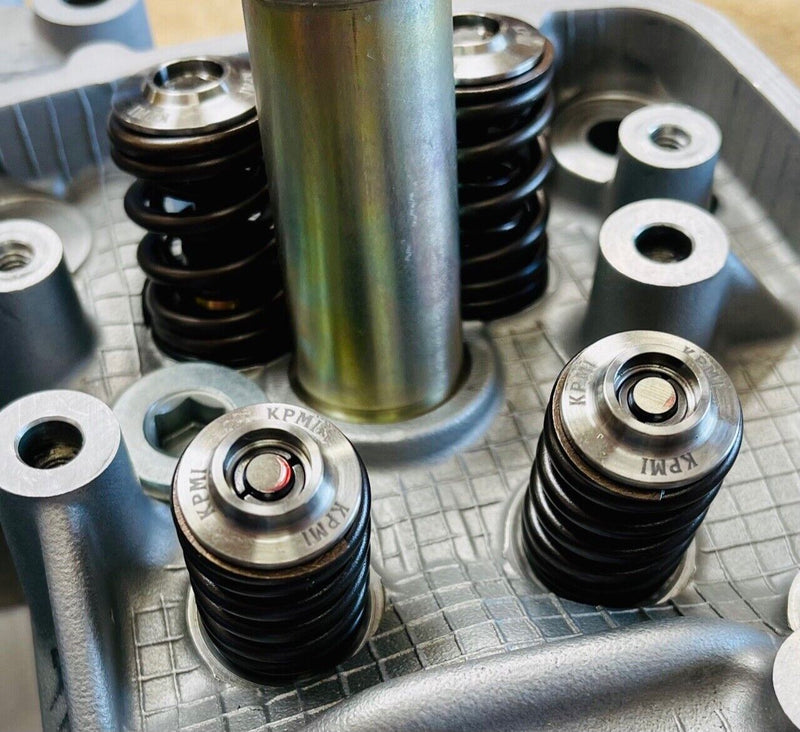 04 05 TRX450R TRX 450R Ported Assembled Head Porting Kibblewhite Valves Assembly