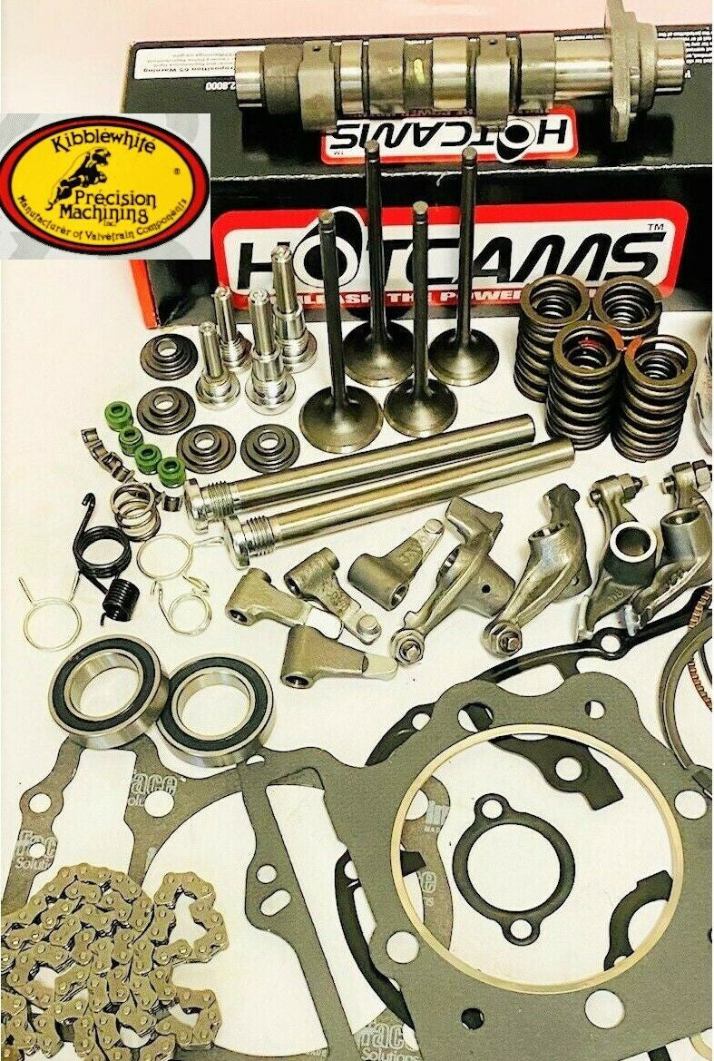 TRX400EX TRX 400EX Stage 3 Hotcam Kibblewhite Valve Spring Complete Head Rebuild