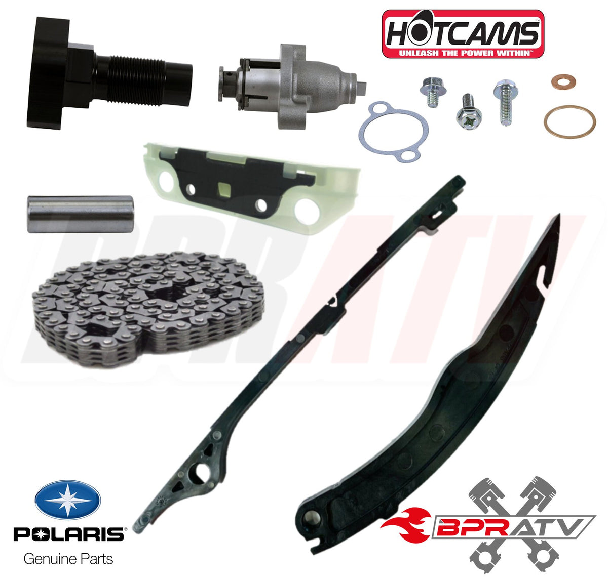 XP1000 XP 1000 OEM Chain Guides Hotcams Universal Cam Timing Chain Ten ...