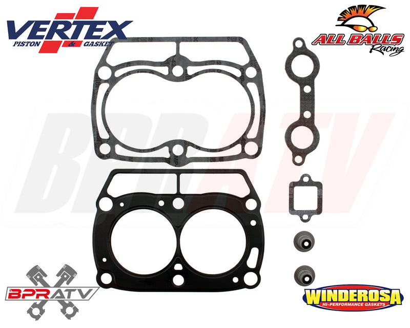 Polaris Ranger 700 800 X2 TITANIUM Cylinder Head Studs VERTEX Top End Gasket Kit
