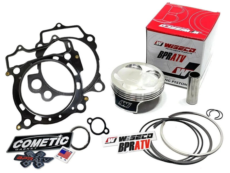 04 05 TRX450R 97mm Hi Comp Race Gas Big Bore Piston Gaskets Wiseco Racers Choice