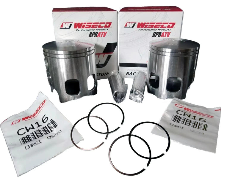 Yamaha Banshee 66mm Wiseco Piston +2mm Over Forged Pro Lite 513M06600 Piston Set