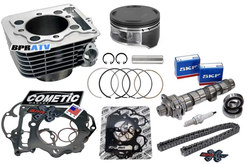 TRX 400EX 400X 440 Big Bore 89mm Cylinder Hi-Performance Cam Top End Rebuild Kit