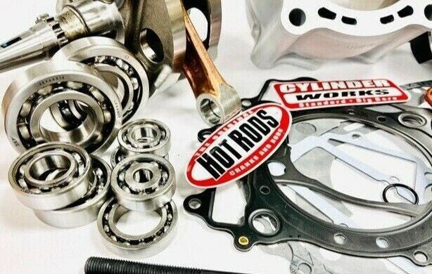Rhino Grizzly 660 Stock Bore Cylinder Complete Motor Engine Rebuild Assembly Kit