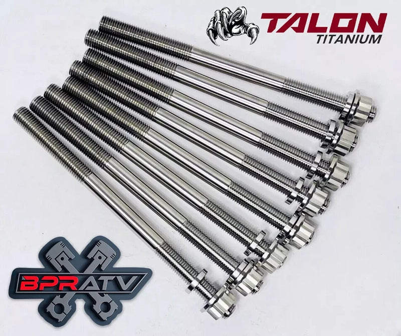 Best YXZ1000R Titanium Head Studs Ti Cylinder Stud Bolt Upgrade Kit 90119-10004