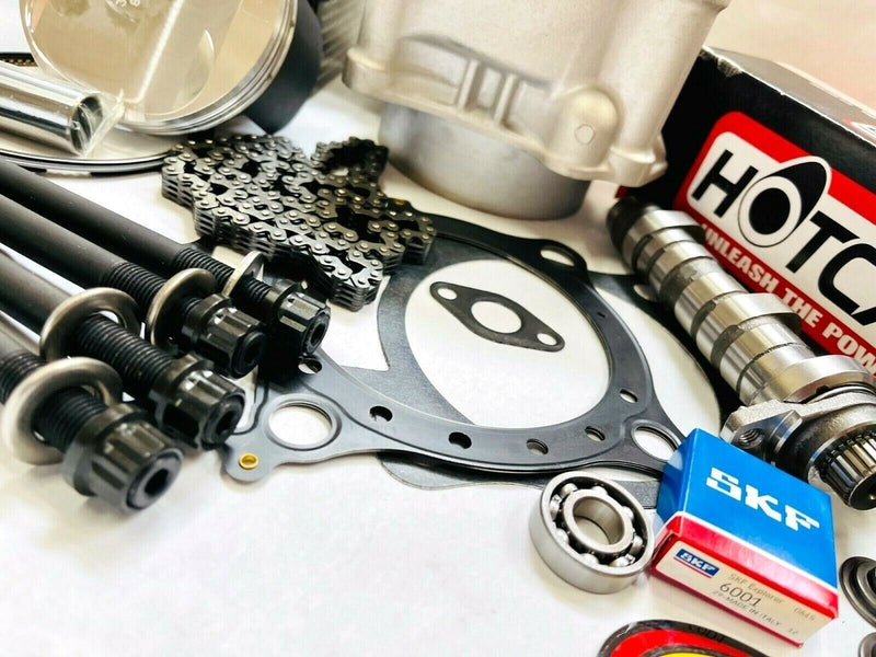 06+ TRX 450R 100mm Big Bore Stroker Complete Rebuild KPMI Valves Stage 3 Cam Kit
