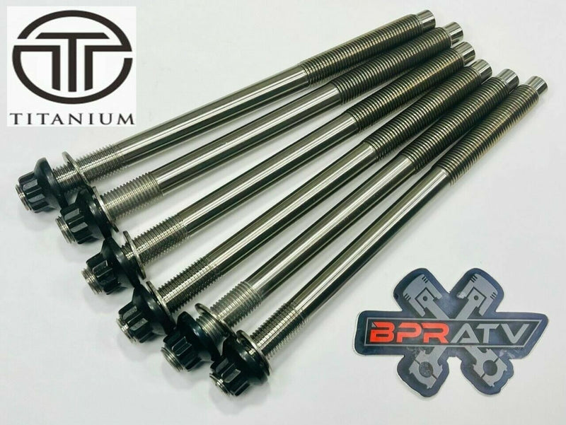 Best 20+ RZR Turbo S RS1 S-4 Pro XP TITANIUM Head Studs Stronger Stud Bolt Kit