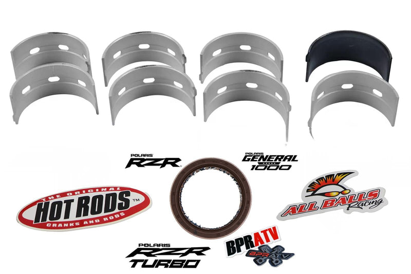 RZR XP Turbo S S4 Crankshaft Bushings Bearings Complete Hotrods Bushing Seal Kit