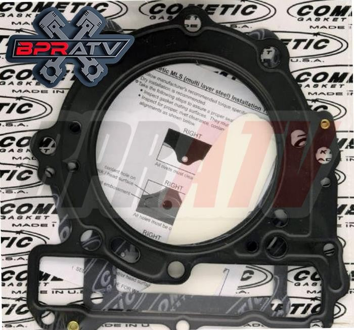 DS650 DS Baja 650 650X Big Bore Piston 105mm JE +5 Overbore Cometic Gasket Kit
