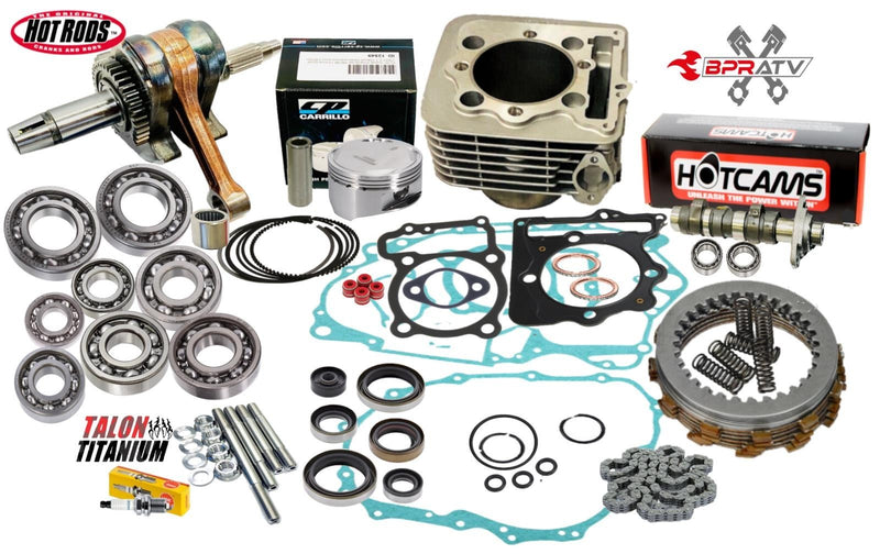 05+ TRX 400EX 400X 89mm Big Bore Rebuild Kit +4 Complete 440 Stage 3 Hotcam