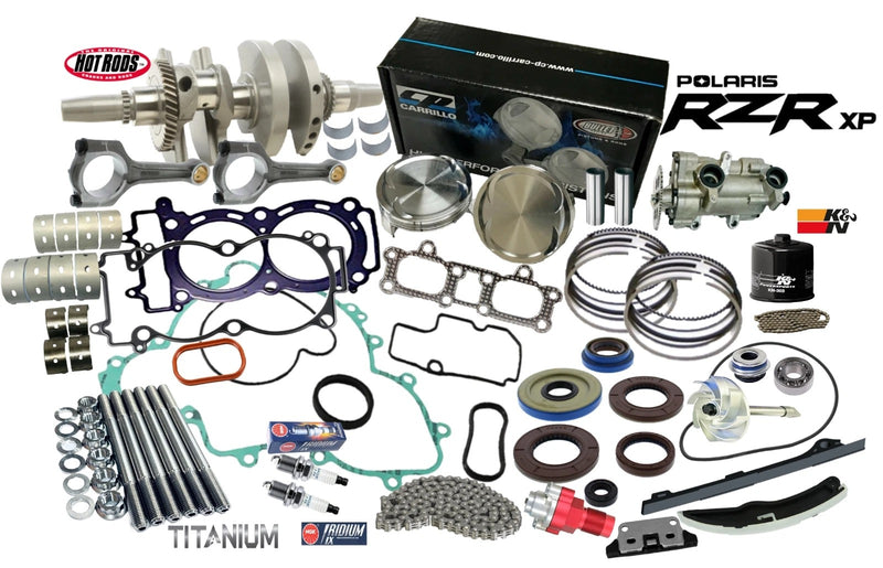 18+ RZR XP 1000 Cases Rebuild Kit Complete Top Bottom End Assembly Crankcase Set
