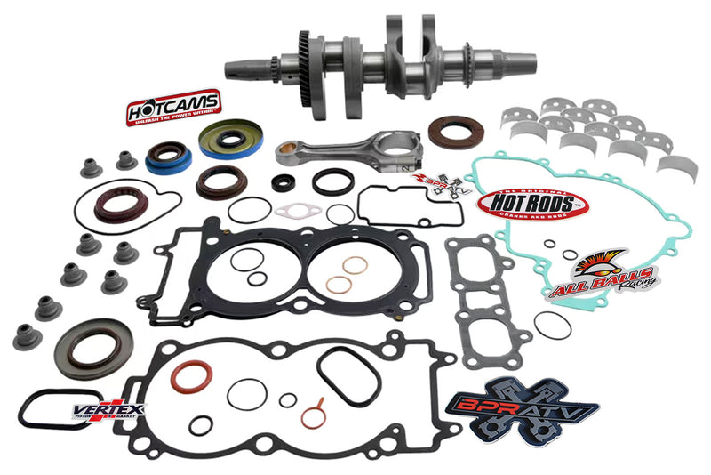 18+ RZR XP 1000 Cases Rebuild Kit Complete Top Bottom End Assembly Crankcase Set