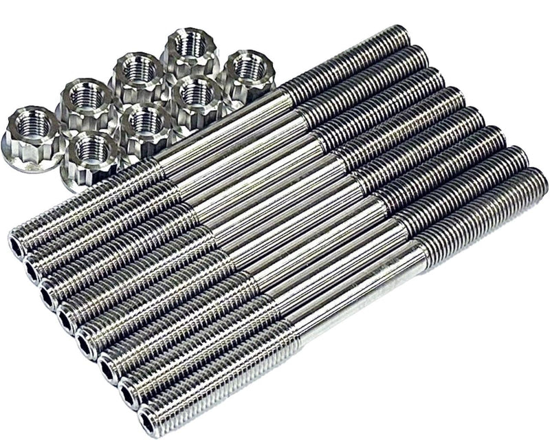 Commander 1000 1000R MAX Ti Head Studs Strongest Titanium Cylinder Stud Kit