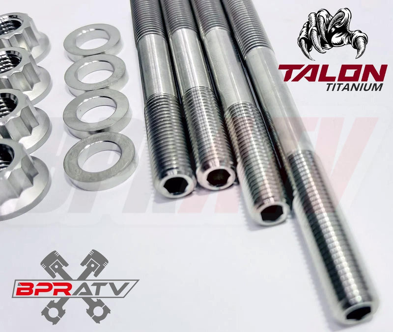 DRZ400 DRZ DR-Z 400 Maxlock Titanium Head Studs Grade 5 Ti Stud Bolt Upgrade Kit