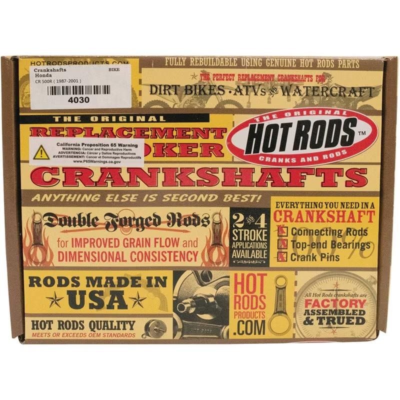 Honda CR500R CR 500R Bottom End Rebuild Kit Crank Engine & Transmission Bearings