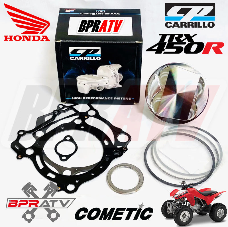 06+ TRX 450R TRX450ER OEM Honda Cylinder Stock Bore Top End Rebuild Assembly Kit